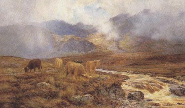 Louis bosworth hurt On Rannoch Moor (mk37) china oil painting image